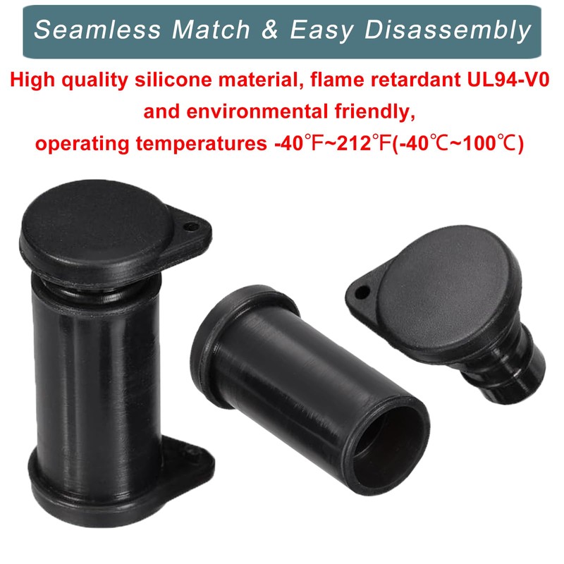 KarlKers Solar Connector Caps, IP67 Solar Panel Connector Cap Weather