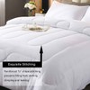 Feelyou Orange and Gray Striped Bedding Set Queen, Geometric Abstract