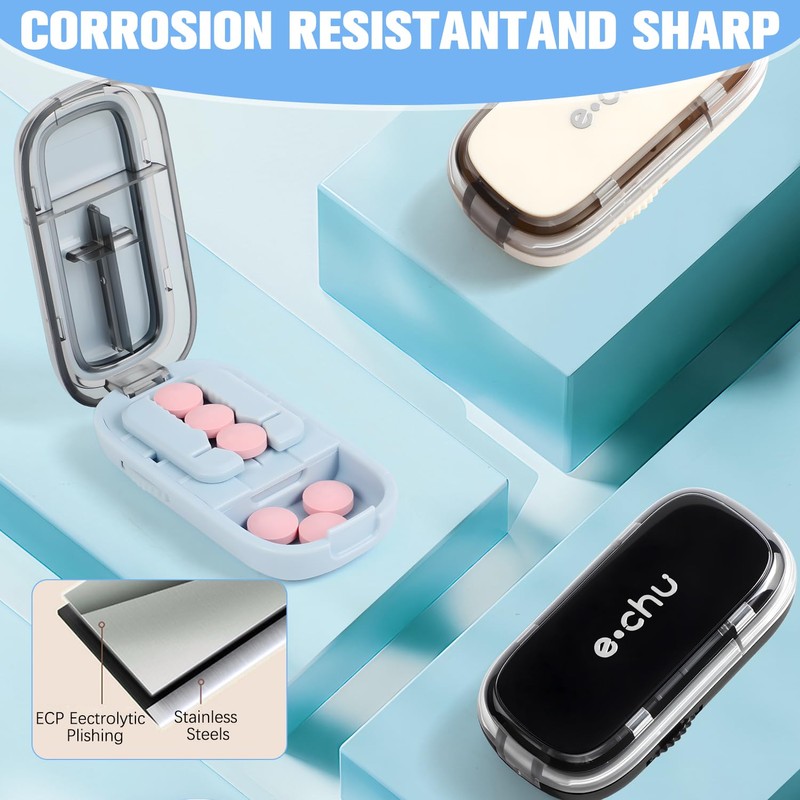 Pill Cutter Splitter for Small and Tiny Pills, Cutter for