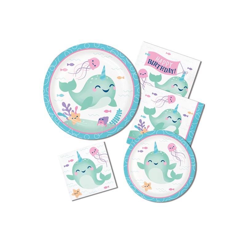 Narwhal Party Napkins, 16 ct
