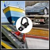 Hihaha 4pcs D Ring Tie Down Anchor 1/4" Diameter for