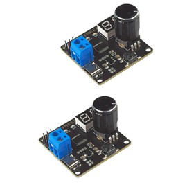 Treedix 2pcs Digital RC Servo Tester with Over-Current Protection 3 Control Modes 2 Display Modes DC5V-8V for RC Car Airplane Robots Mechanical Claws Tester Tool Essential Servo Motor Testing Tool