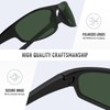 Ofwin Sports Polarized Sunglasses for Men Women Wrap Around Sun
