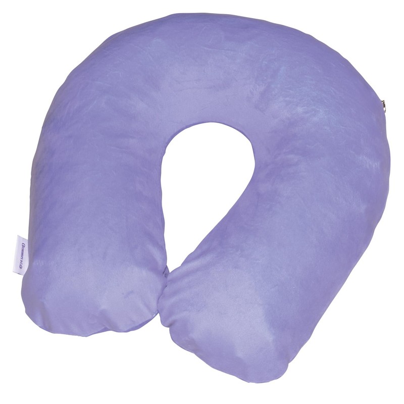 Skater ZANP1 Air Neck Pillow, Kuromi Sanrio with Dedicated Pouch