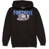 FORTNITE Cat Pancakes Youth Pullover Hoodie Black