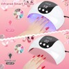 UV Nail Lamp, 54W UV Lamps for Gel Nails Nail
