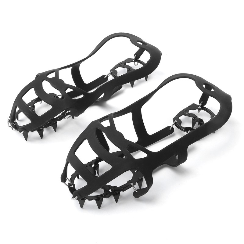 Crampons 18 Teeth Antislip Strong Grip Drop Resistant Ice Cleats