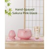 ZENS Matcha Set Pink, Japanese Matcha Tea Ceremony Kit, 5pcs