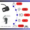 Switch Interruptor Para Moto Manillar On/off C/luz Metalico