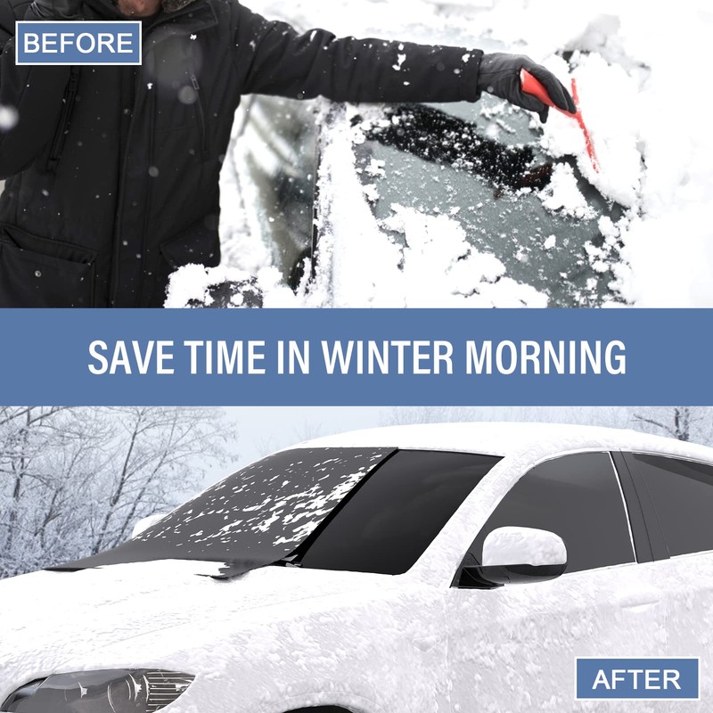 Car Windscreen Cover for Winter Snow Cover Heavy Duty Windscreen