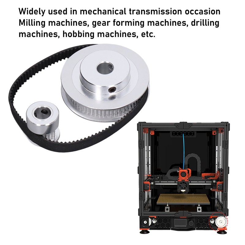 Synchronous Wheel for VORON 2.4 3D Printer 20+60 Teeth 8mm