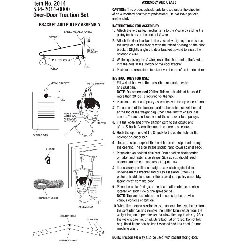 Duro-Med Dmi Over The Door Posture Corrector And Cervical Neck