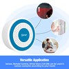 Smart WiFi Home Alarm System, 120 dB Alarm with Door