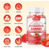 Potassium Gummies for Adults - Sugar-Free 1200mg Potassium Chloride, Supports