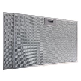 Range Hood Grease Filter - Two Pack Compatible with GE Model Numbers JV566H2SS, JV566H1SS, JV565H2WW, JV565H2CC