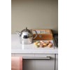 bredemeijer Santhee Double Walled Teapot, 1.4-Liter Stainless Steel Glossy Finish