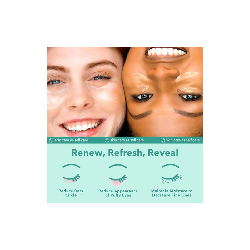 Patchology FlashPatch Rejuvenating Eye Gels for Puffiness, Tired Eyes- w/