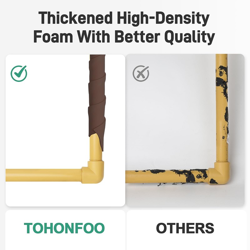 TOHONFOO Pipe Insulation - Foam Insulation Tape - Water Pipe