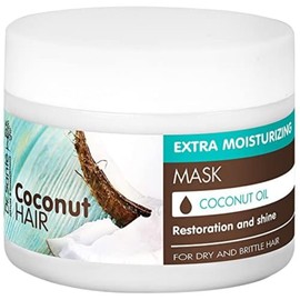 Dr. Sant Dr. Sant Coconut Hair Mask Moisturizing Hair Mask for Dry and Brittle Hair with Coconut Oil 300 ml (10.14 fl. oz)