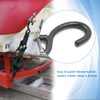 Boat Trailer Tie Downs Strap, Marine Transom Adjustable Quick Release