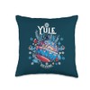 Yule Solvang California Danish Village Santa Ynez Valley Throw Pillow