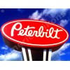 Peterbilt Trucks Dealership Logo New Metal Sign: Great Angle!
