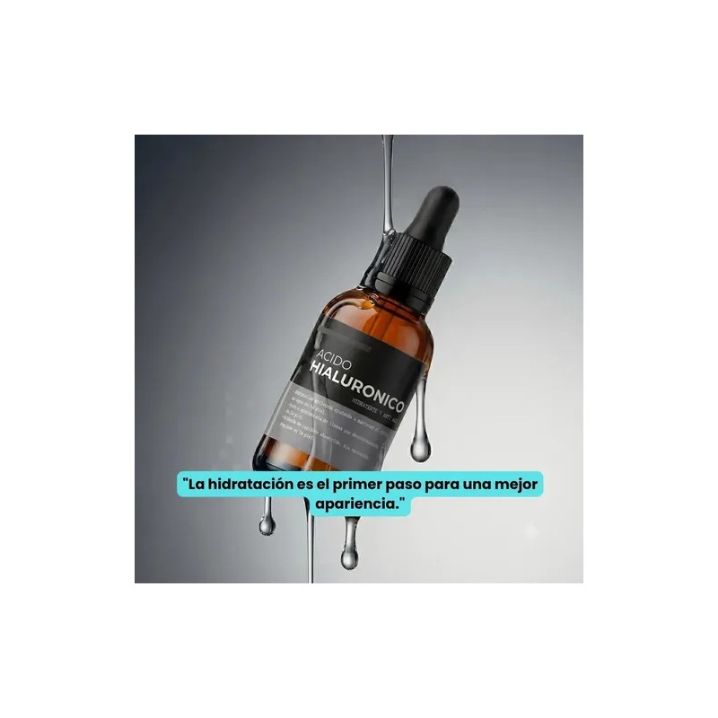 30ml Sérum Facial Con Ácido Hialurónico Al 1% Hidratación