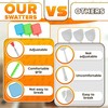 3-Pack Telescopic Fly Swatter Set – Durable and Lightweight Extendable