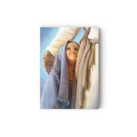 Under His Wing - By Jay Bryant Ward | Jesus Painting | Picture of Jesus | Jesus the Good Shepherd Art | Jesus With a Child Picture | Jesus Art | Jay Bryant Ward Art | Sunday School Supplies |