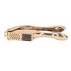 Garlic Press Gold Color Aluminium Alloy Dolphin Style Teeth Design