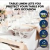TooToo 1PK Wedding Party Table Cover Cloth Plastic Table Cloth