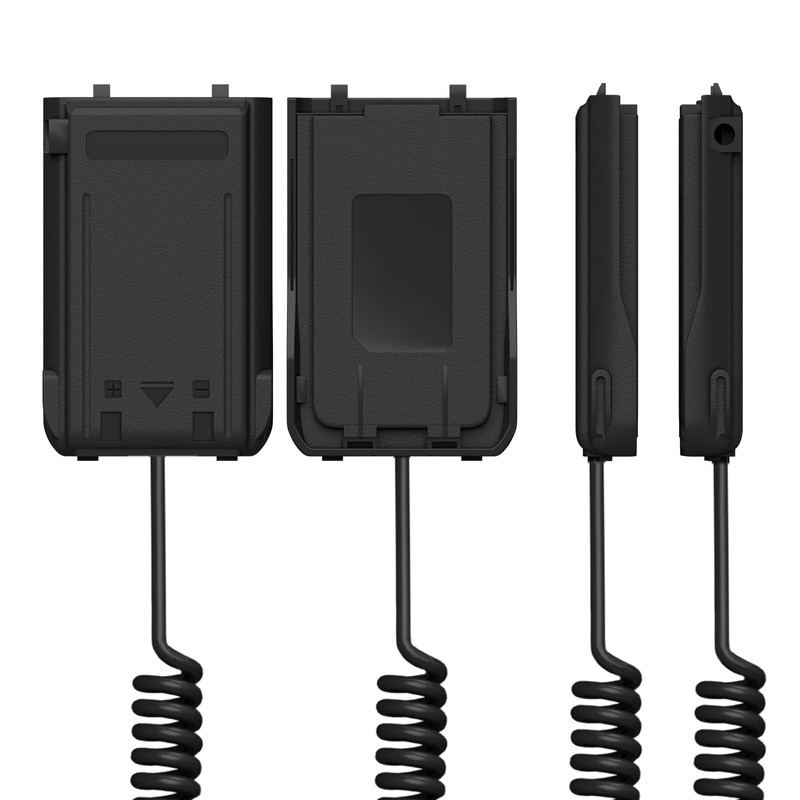 2 Pack BAOFENG UV-S9 Plus Battery Eliminator Car Charger 2800mAh
