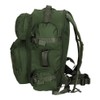 Men's Large OD Green Expandable Tactical Molle Hydration-Ready Backpack Daypack