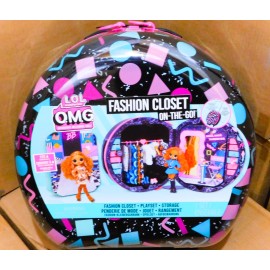 L.O.L. Surprise! LOL Surprise OMG Fashion Closet On the Go Rolling Storage Playset NEW