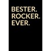 Bester Rocker Ever: A5 Blanko • Notebook • Notizbuch •