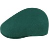 Kangol Hat 504 Wool Flat Cap 0258BC Winter Pine Green