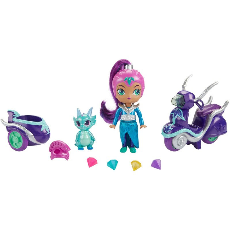 Mattel FHN31 Shimmer & Shine Zetas Motorroller