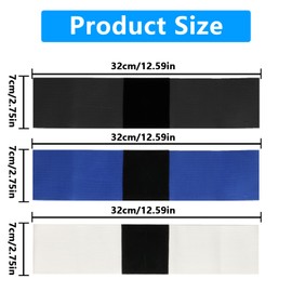 3 PcsGolf Swing Training Aid Arm Bands, Golf Connection Bands, Golf Training Aids Arm Strap Trainers, ProfessionalGolf Grip Training Aid for Beginners Experienced Golfers Men Women(3 Colors)