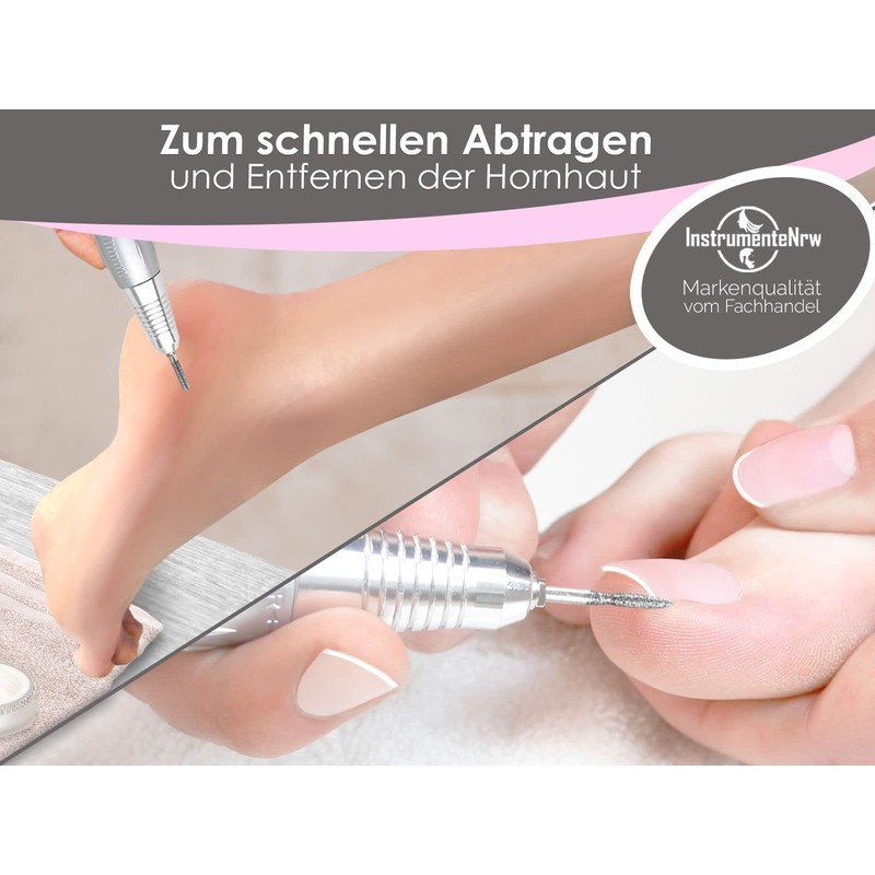 Diamond Cutter Router Bit Set 30 Pieces for Pedicure and