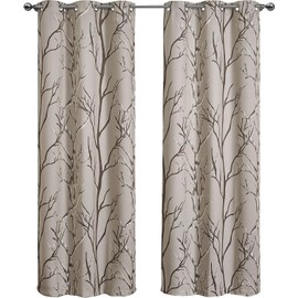 VCNY Home Kingdom Collection, Curtains (40" x 84"), Brown