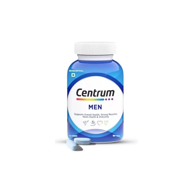Centrum Multivitiamnico Para Hombre 65 Tabletas Sabor Sin Sabor