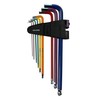 Eclipse Professional Tools EHK9PS-L 9 Piece Extra Long Colour Coded