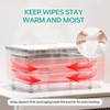 Chefhandy Baby Wipe Warmer, 3-Level Temperature Control, Silent & Even