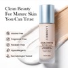 Color Changing Foundation for Mature Skin: No Settling, Buildable Coverage,