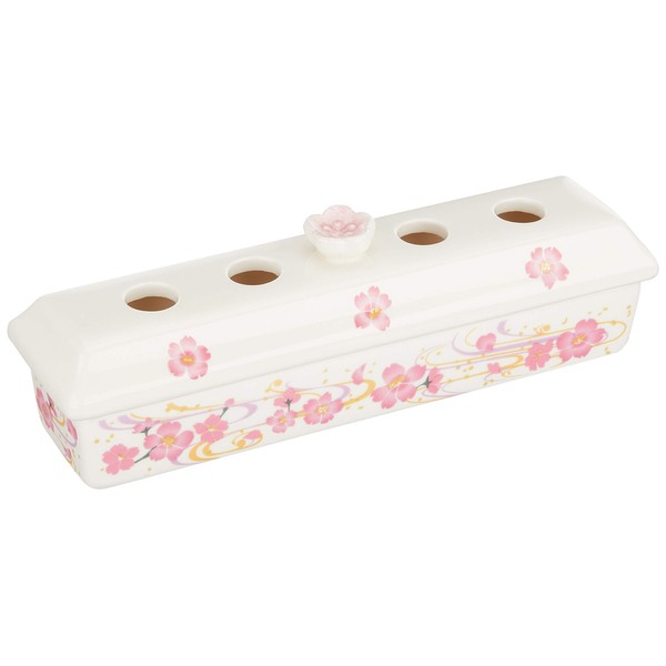 Seto Pottery Co. 20218198 Seto Pottery Incense Burner Plate, Lying