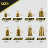 Junchen 284pcs Steel Threaded Inserts for Wood Furniture Screw,M4 M5