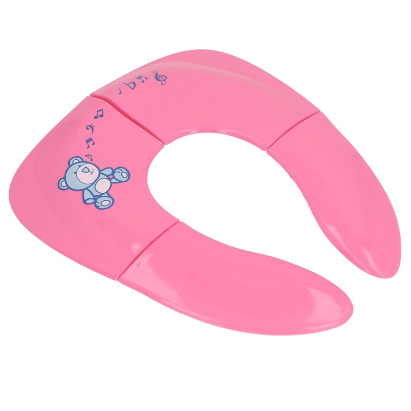 Child Folding Toilet Seat Reusable Non Slip Suction Cups Multifuntional