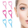 6-teiliges 3-in-1-Wimpern-Make-up-Tool für obere und untere künstliche Wimpern, wiederverwendbare Wimpernschablone,