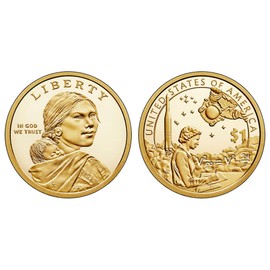 2019 NATIVE AMERICAN P&D SACAGAWEA  DOLLARS FROM UNCIRCULATED MINT ROLL