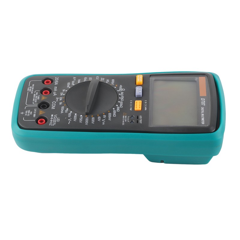 DT87 Multimeter 6000 Counts AC/DC Volt Amp Ohm Capacitance Frequency